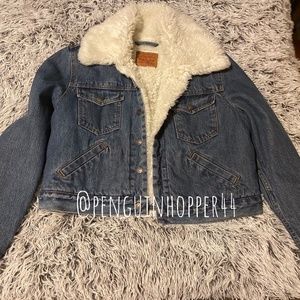 Levi’s Sherpa Jean Jacket.